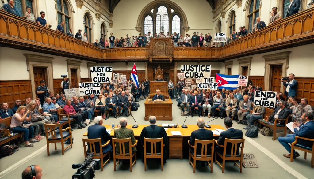 Juicio en Londres Contra Dictadura Cubana