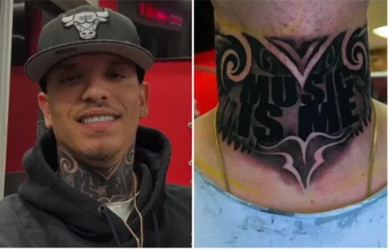 El Controversial Tatuaje de Bebeshito. Cortesía de America TV.