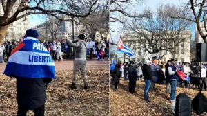 Cubanos marchan en Washington por la libertad de la Isla y los presos políticos